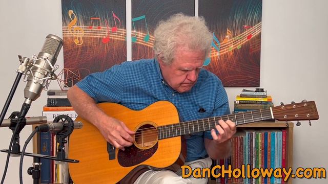 Dan's Happy Tune - Finger Style Guitar - Dan C. Holloway смотреть онлайн