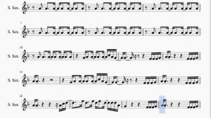 Soprano Sax Sheet Music: How to play Visions of Gideon by Sufjan Stevens