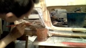 Изготовление бампера из стекловолокна и полиэфирки