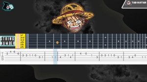 One piece OP 1 - We Are! Guitar Tab Tutorial