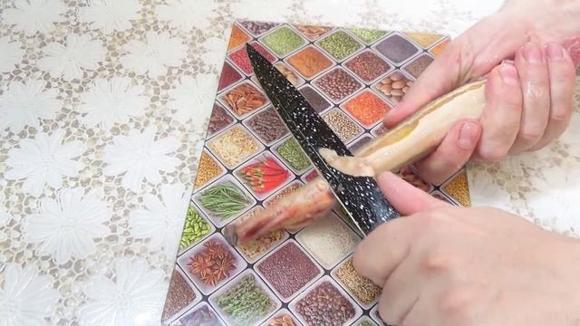 Как чистить стерлядь
