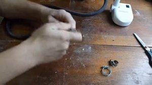 Меняем шланг в ножном насосе, ремонт насоса