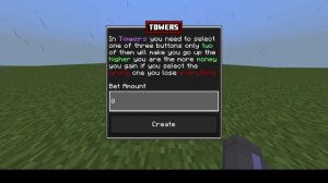 Towers in Minecraft Bedrock with JSON ui