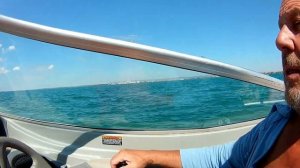 Байлайнер "Капри" первый выход в море...