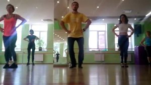 Комбинация с урока Русский танец  Программа Самопляс®Танцы онлайн