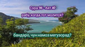 сура 96 Аль-Алак (Сгусток) сураи Алак (Хуни баста) 96