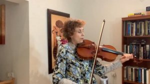 C.Franck. Sonata A major, 1st movement  (Allegretto ben moderato)