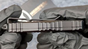 Microtech Signature Series Mini Troodon w/ Hellhound Blade