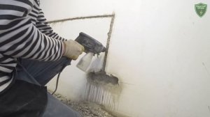 Перенос розетки в панельном доме. Дешевый инструмент. Хитрая работа с бетоном