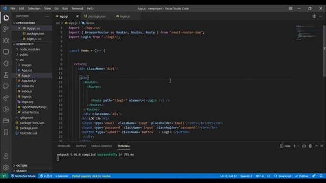 How to use react router Dom in reactJS part - 1 смотреть онлайн