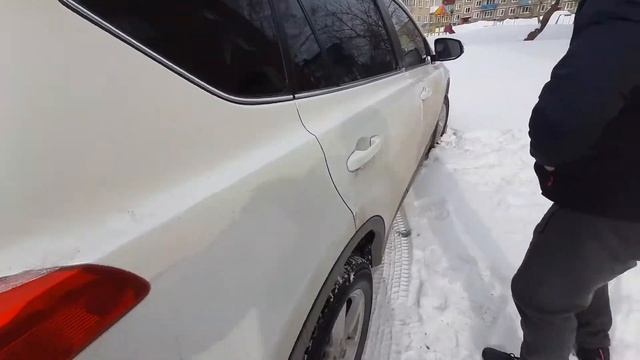 Купили рейлинги и установили на Toyota Rav4 A40 / We bought rails and installed them смотреть онлайн