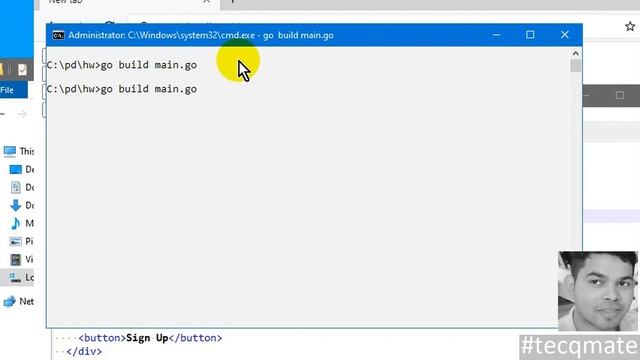 ⚡ Signup Form Validation ? Golang Tutorial #tecqmate
