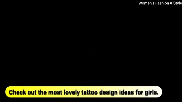 Lovely Tattoo Design Ideas For Girls 2023 | Cute Tattoos For Ladies | Women's Tattoo Fashion 2023! смотреть онлайн