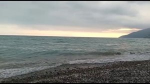 Закат Солнца у Черного моря
