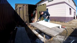 Родильный ящик для маламута своими руками