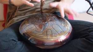 12” B Minor Insomnia 10 notes Steel Tongue Drum 432hz