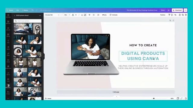 How to Create A Facebook Cover Photo Using Canva смотреть онлайн