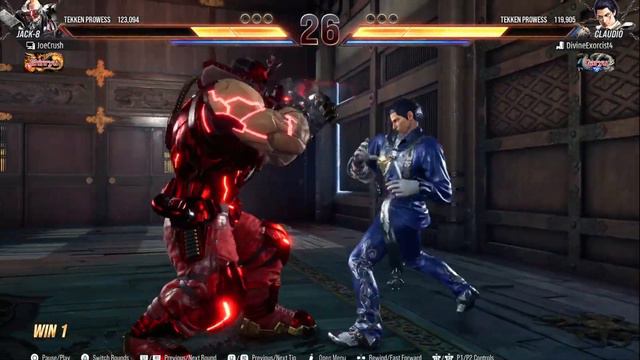 Tekken 8 Day 1 Rank Rush! DivineExorcist4 (Claudio) VS JoeCrush (Jack-8) смотреть онлайн