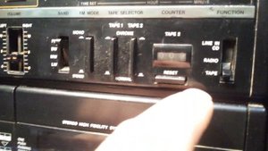 FISHER PH-W804RLO- слушаем кассету