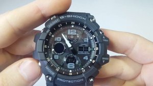 Настройка CASIO G-SHOCK GWG-100-1A. Setting