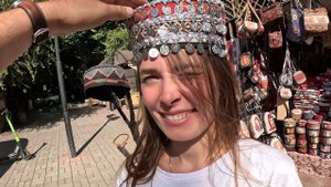 Уличный рынок в центре Еревана вернисаж, армянский дудук, аэропорт Звартноц #путешествия #армения