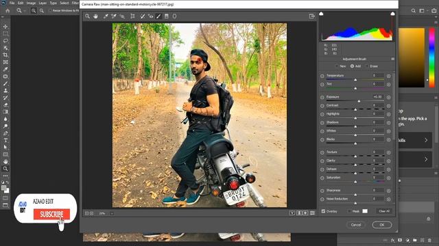 How to colour creation in camera raw Photoshop cc 2020 Hindi Urdu смотреть онлайн