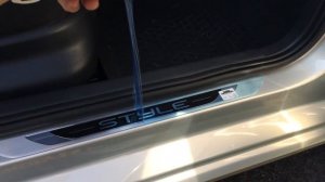 То чувство, когда снимаешь защитную плёнку с оригинальных накладок на пороги VW Polo