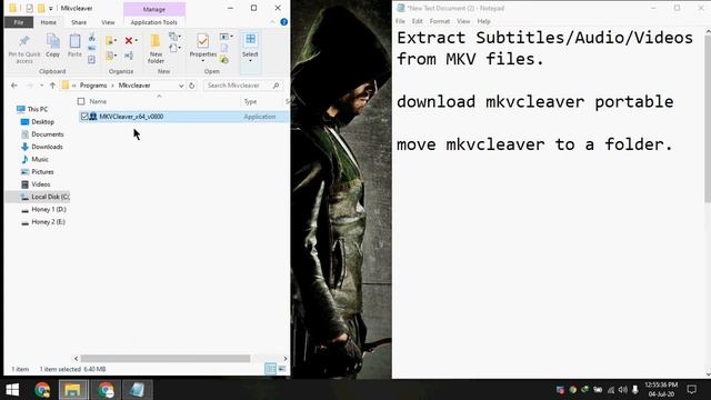 Extract Subtitles|Audio|Video from MKV files смотреть онлайн