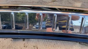 Задний бампер Туарег НФ