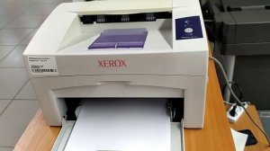 Тест принтера Xerox Phaser 3117+ новый картридж/3