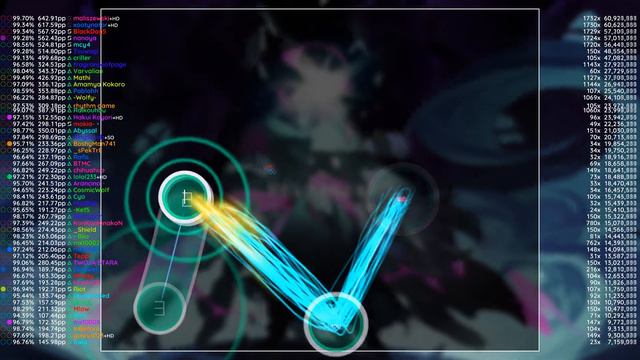 osu! Top 50 vs The World Revolving (Camellia Remix) смотреть онлайн