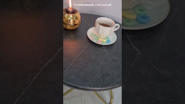 Журнальный столик черный мрамор видео White Cube смотреть онлайн