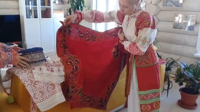 Русская коллекция одежды в Современном и традиционном стиле. (Ссылка на мастера в описании)