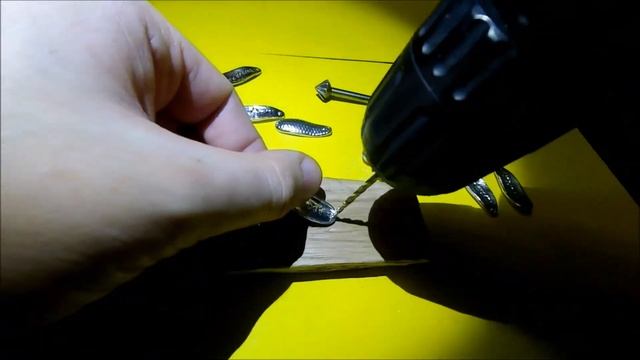 Колебалка Yapada из олово своими руками.