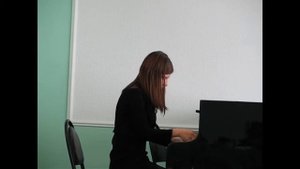 Госэкзамен - "Куранта" из  " Классической сюиты"  И.Шамо