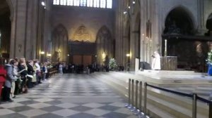 Служба в Нотр Дам де Пари