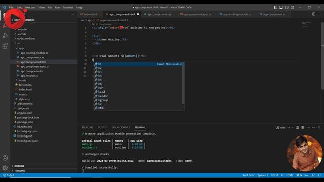Interpolation | Angular tutorial for beginners | Angular course | Learn angular from scratch
