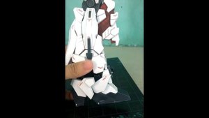 RX-0 Unicorn gundam paper craft (Destroy mode)
