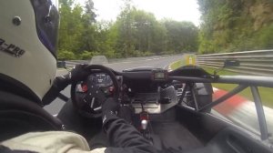 Ariel Atom follow FERRARI 458 speciale on Nurburgring full lap