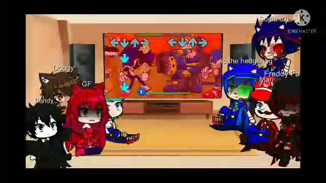 My AU fandom react to Sonic vs Sonic.exe смотреть онлайн