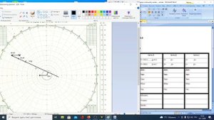 Часть 2. Построение треугольника скоростей  Определение элементов движения  цели