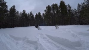 Буран короткий по глубокому снегу. Реальные покатушки #будниолега