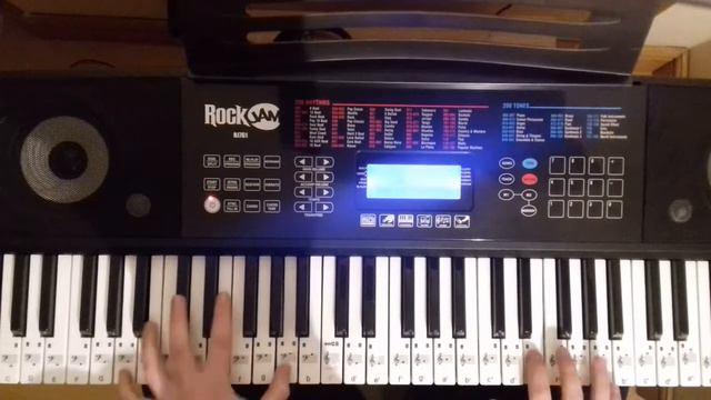 Snap! - Rhythm is a dancer piano cover. смотреть онлайн