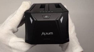 Alxum Dual Bay Docking Station / Clone Function & Samsung 870 QVO 8TB SSD | Unboxing
