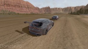 Поле с препятствием BeamNG drive