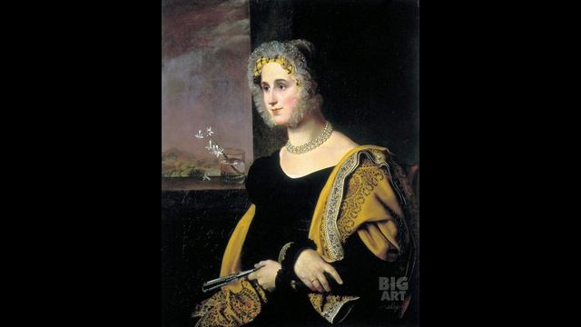 Портрет Е. С. Авдулиной | О. А. Кипренский, 1822-23 | Государственный Русский музей, Санкт-Петербур