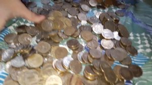 VLOG:) Разбиваем копилку копила целый год   :):)