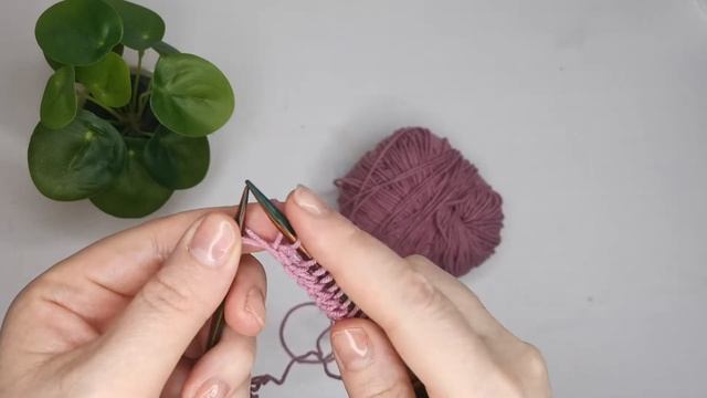 Лицевая петля. Как вязать лицевую классическую петлю?Вязание уроки для начинающих.