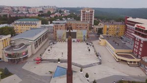 Ставрополь. Александровская площадь или площадь ангела. Центральная площадь Ставрополя.