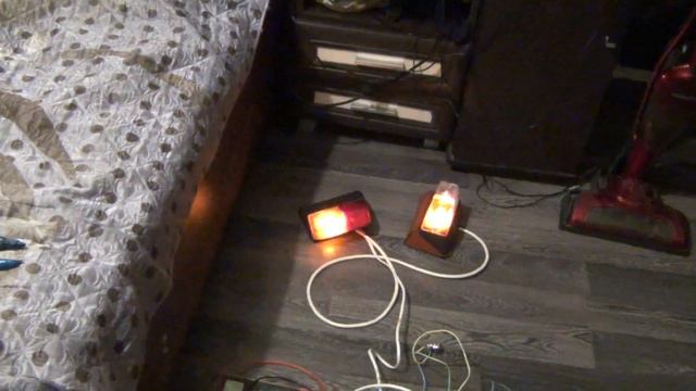 собрал поворотники для трактора